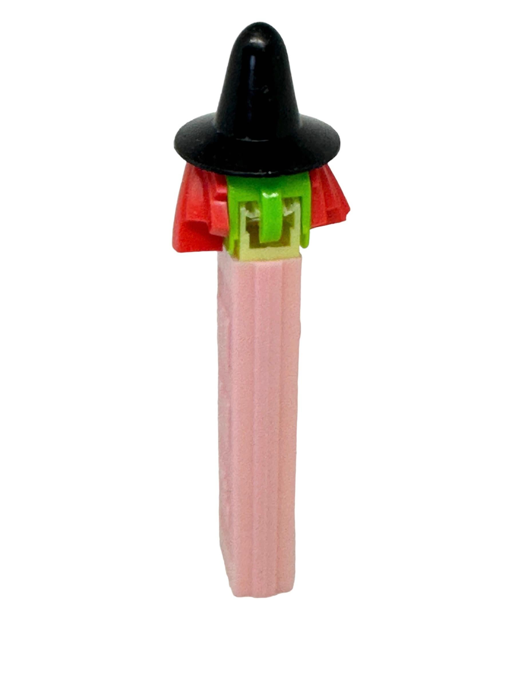 Late 20th Century 1970s Vintage Pez Witch Candy Dispenser U.S, Pat. 2.620.061 No Feet For Sale