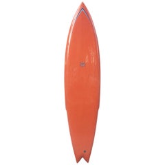 1970er Jahre Vintage Robert August Sting Surfboard