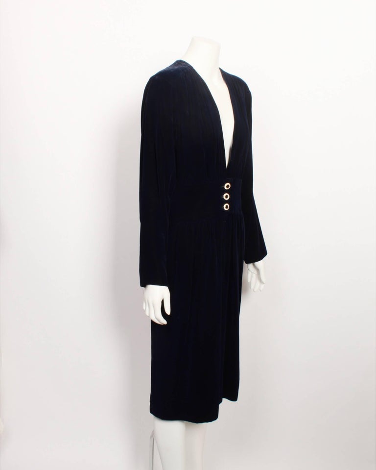 1970 s Vintage Saint Laurent Rive Gauche Velvet Cocktail Dress At 1stDibs 1970-s-vintage-saint-laurent-rive-gauche-velvet-cocktail-dress-at-1stdibs