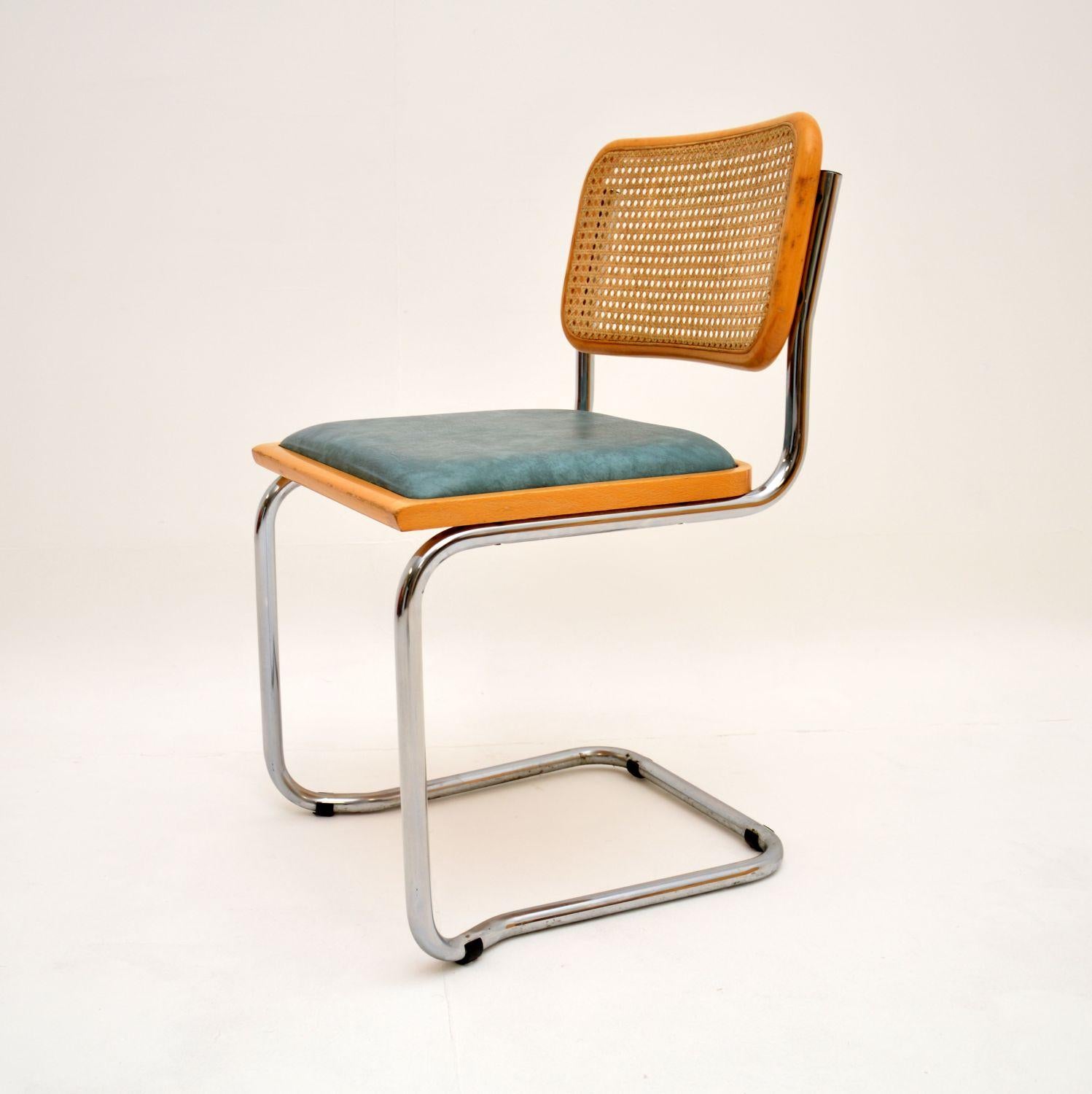 1970's Vintage Set of 6 Marcel Breuer 'Cesca' Chairs 1