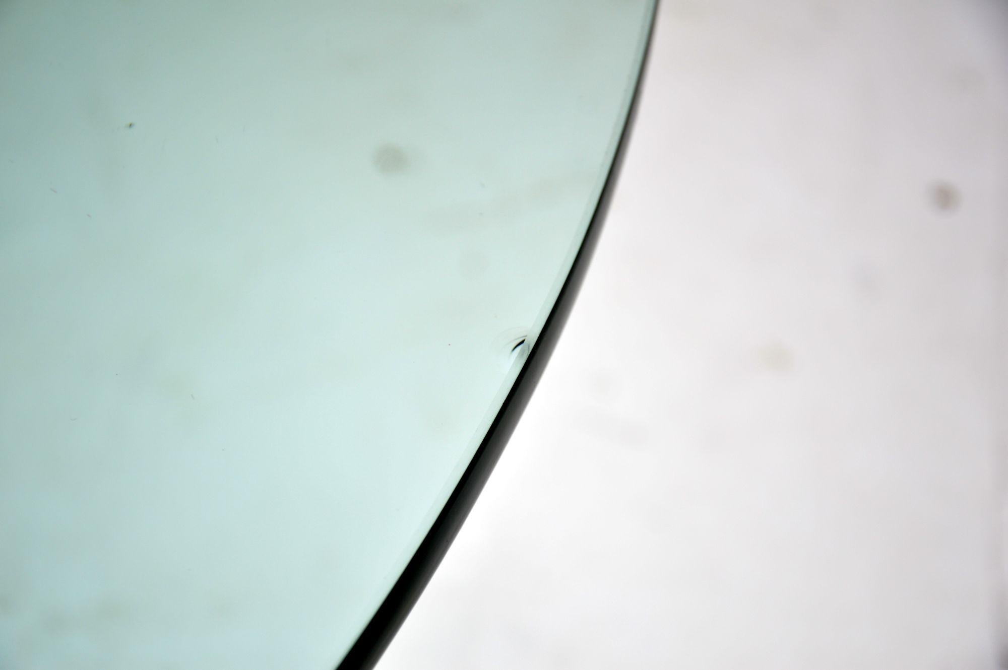 1970s Vintage Steel and Glass Coffee Table 1