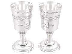 Vintage Garrard & Co Sterling Silver Chalices