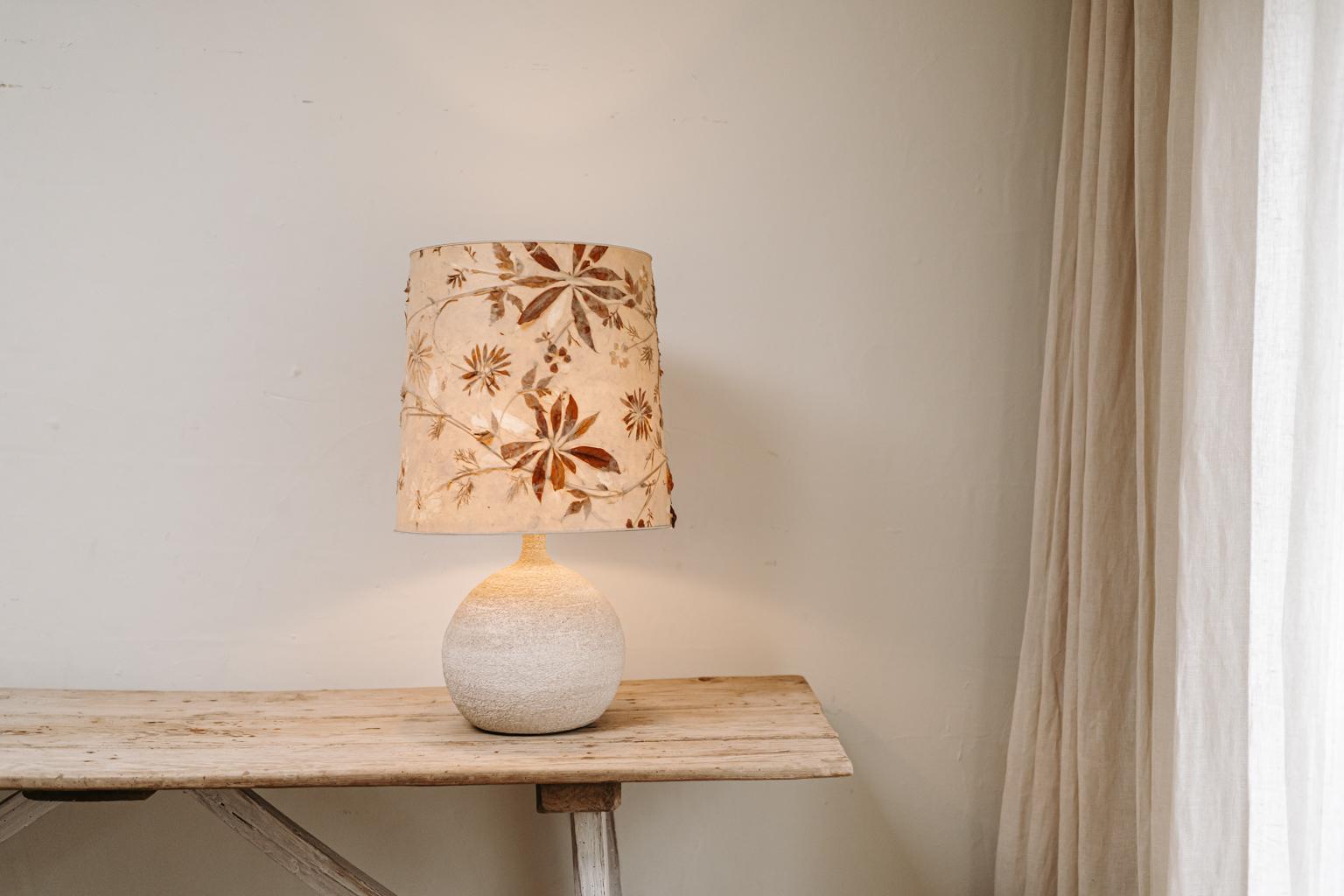 20th Century 1970s Vintage Stone Lamp