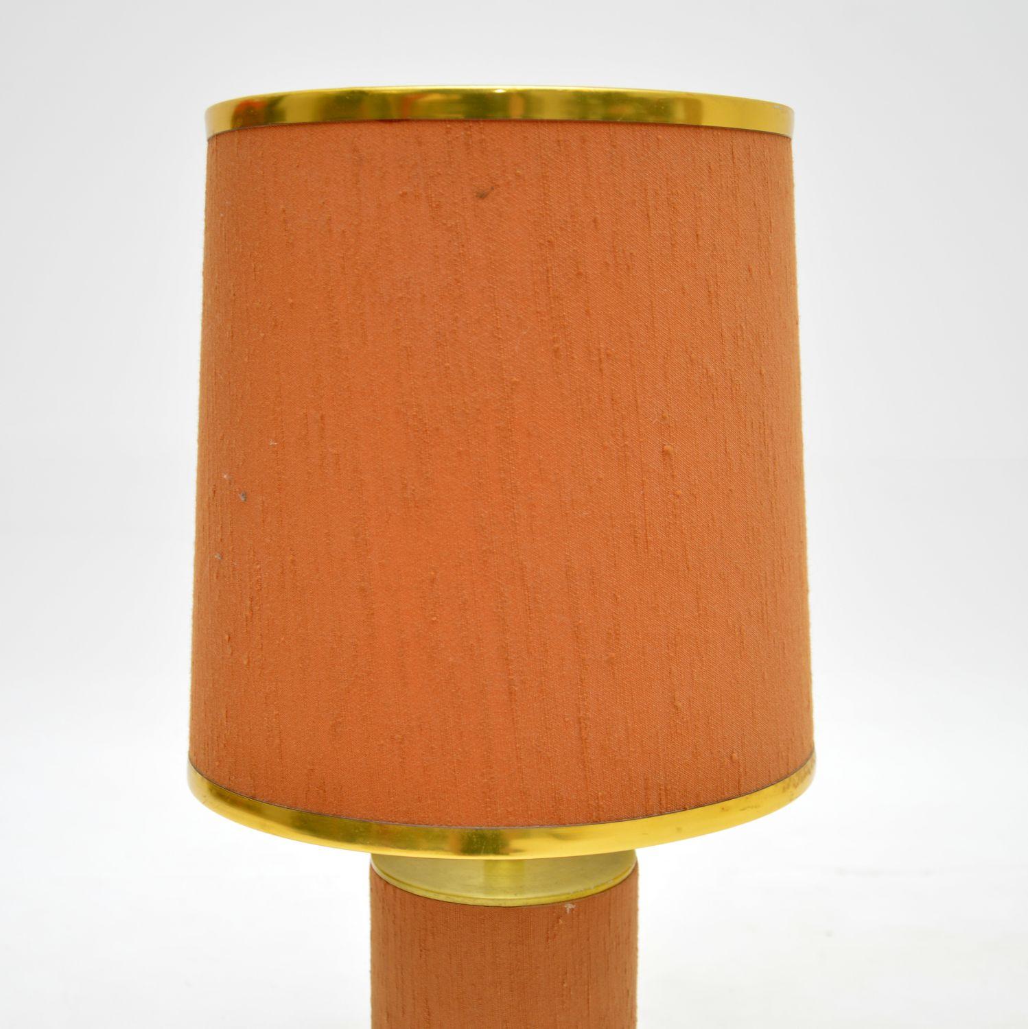 Britannique Lampe de table vintage des années 1970 en vente