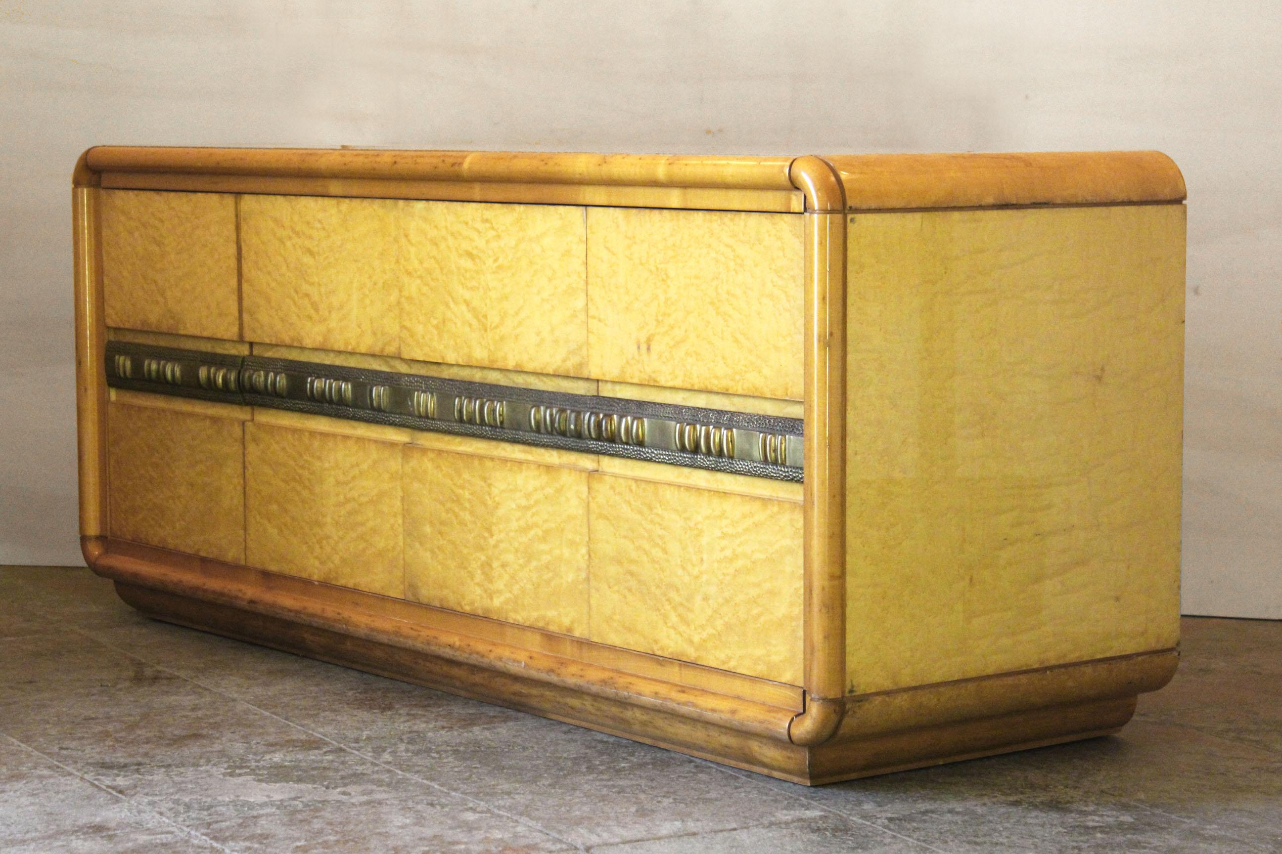1970s Vintage Italian Sideboard by Luciano Frigerio 10