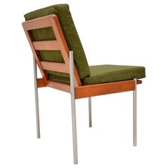 1970s Vintage Teak 
Aluminum Lounge / Desk Chair