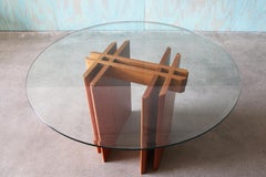 1970s Vintage Teak and Glass Dining Table by Gustav Gaarde for Trakanten Danish