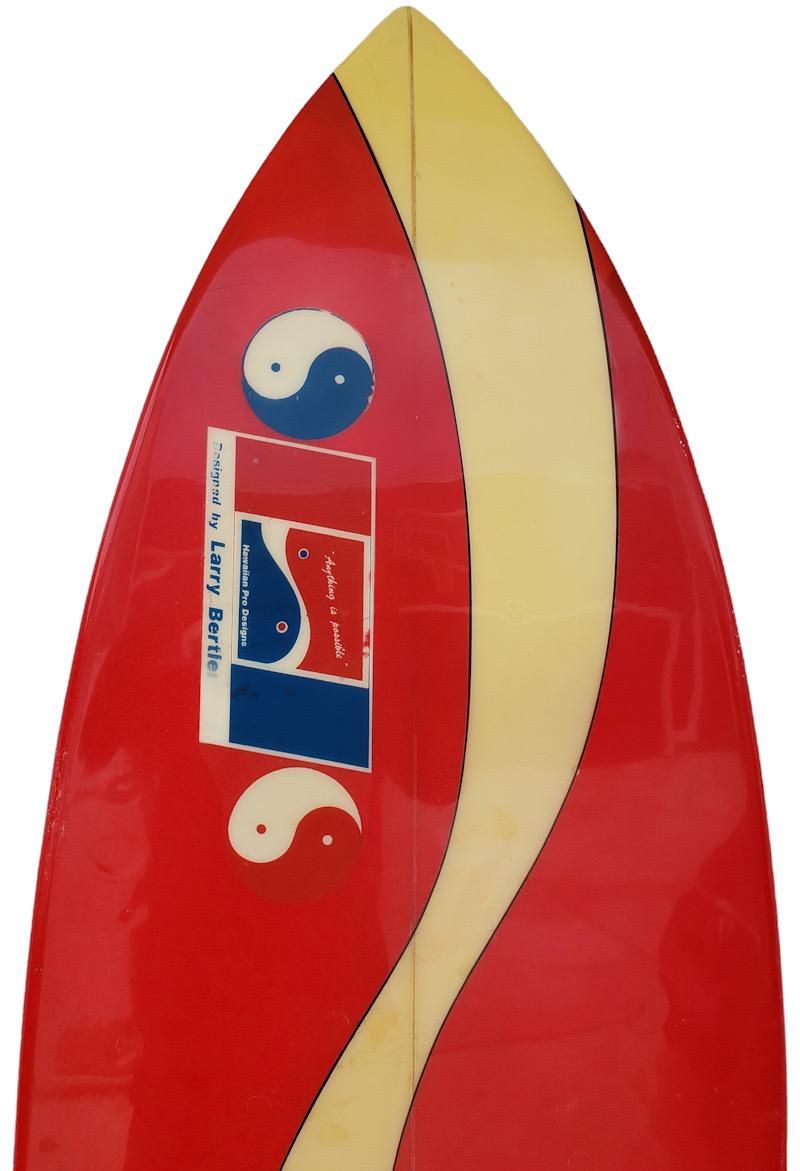 American 1970s Vintage Town and Country Surfboard Shaped by Larry Bertlemann