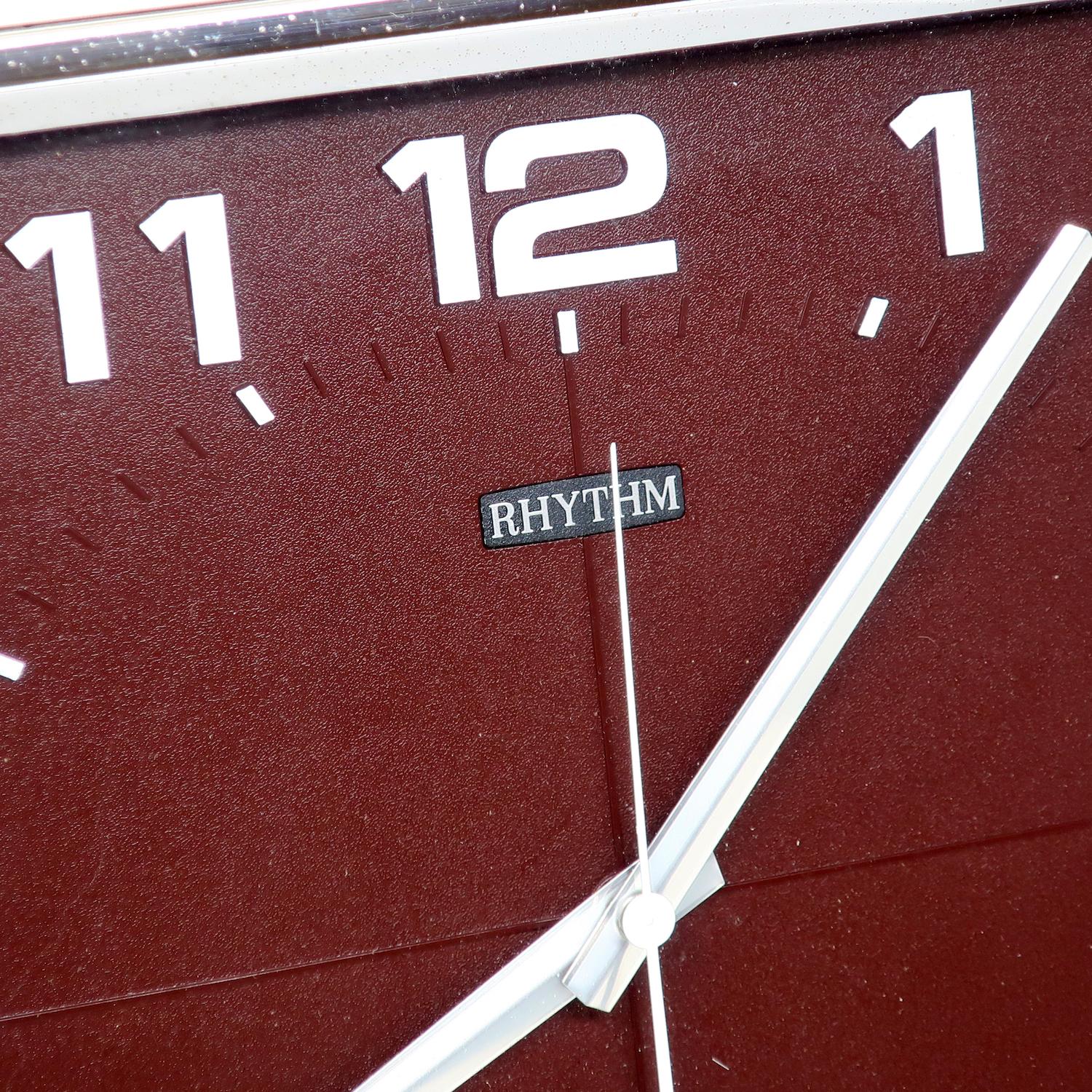 rhythm wall clock