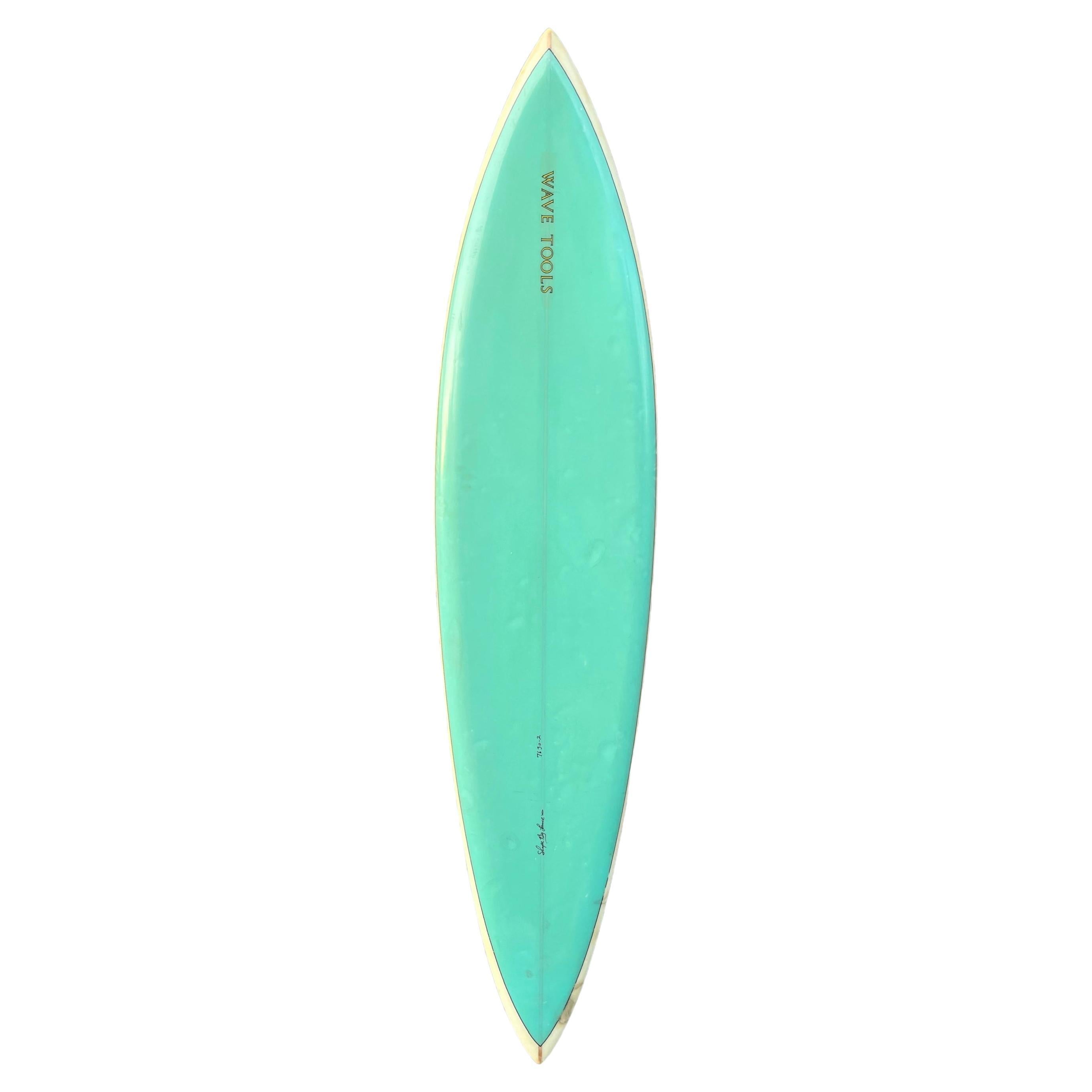 1970s Vintage Wave Tools Surfboard by Lance Collins