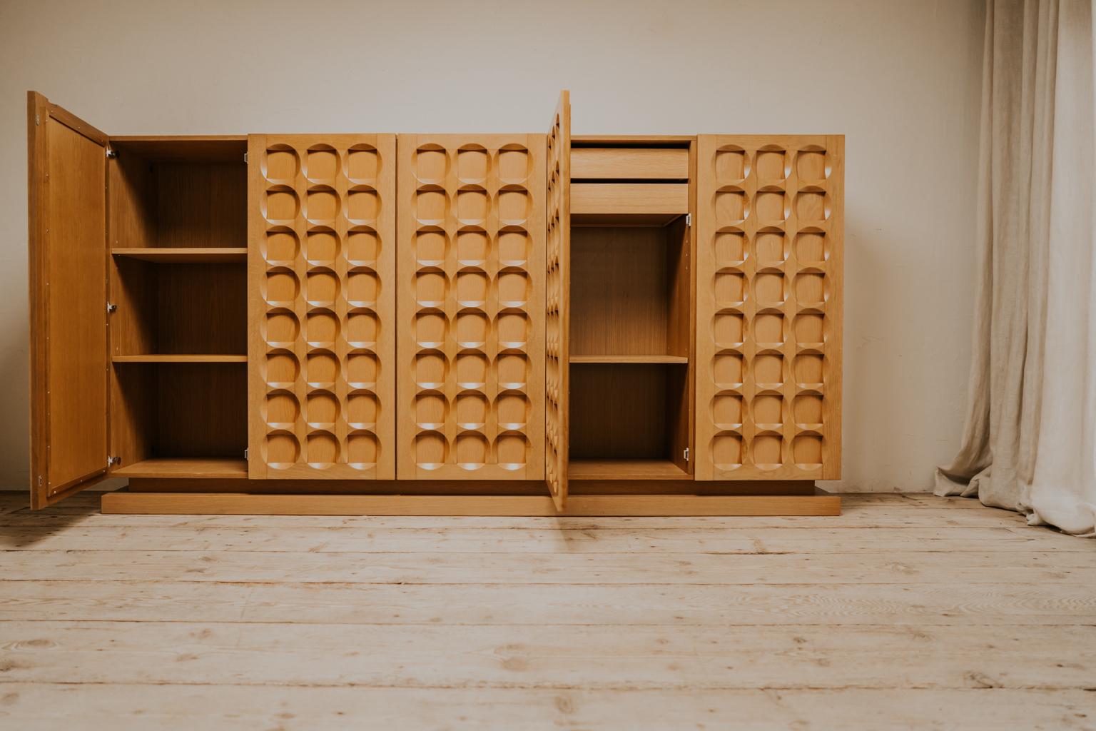 Plywood 1970s Vintage Wooden Cabinet