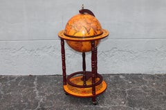 1970's Vintage World Globe/ Dry Bar