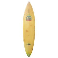 1970s Vintage Zephyr Surfboard by Jeff Ho