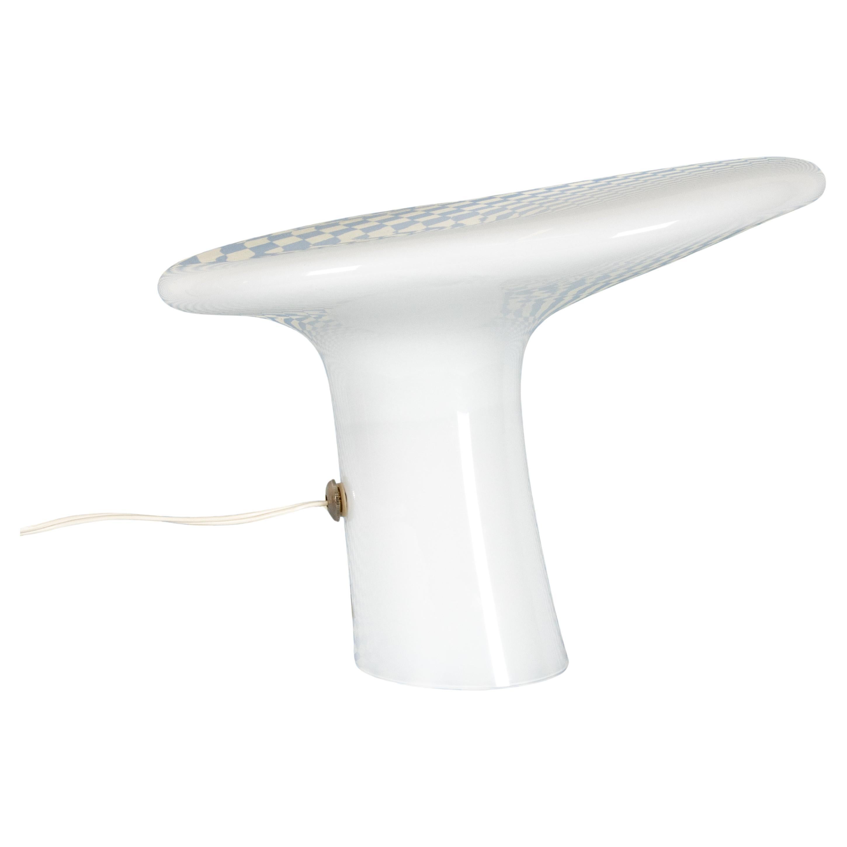 Lampe de table en verre soufflé Vistosi, années 1970
