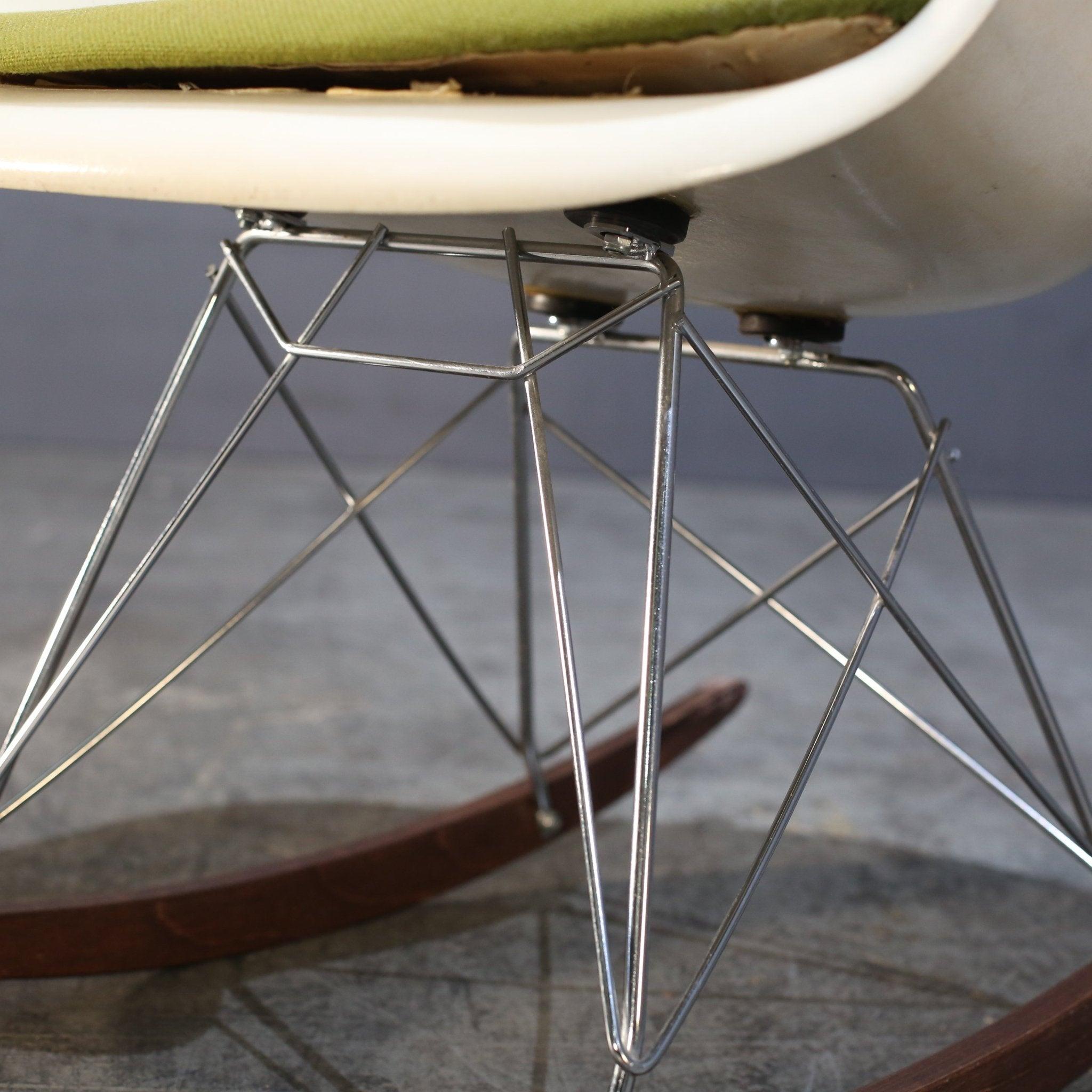 Swiss 1970's Vitra RAR Rocker Armchair by Eames For Sale
