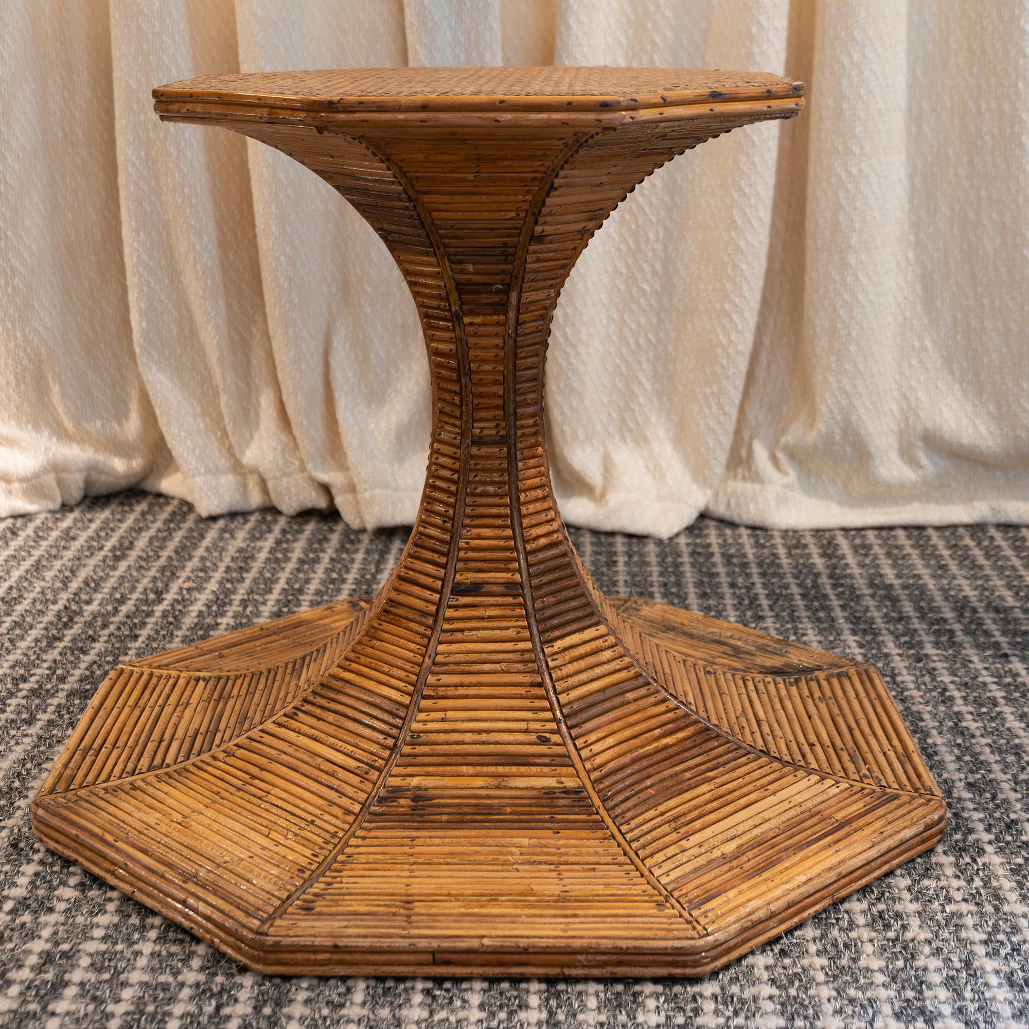 1970s Vivai del Sud Bamboo Center/Dining Table For Sale 5