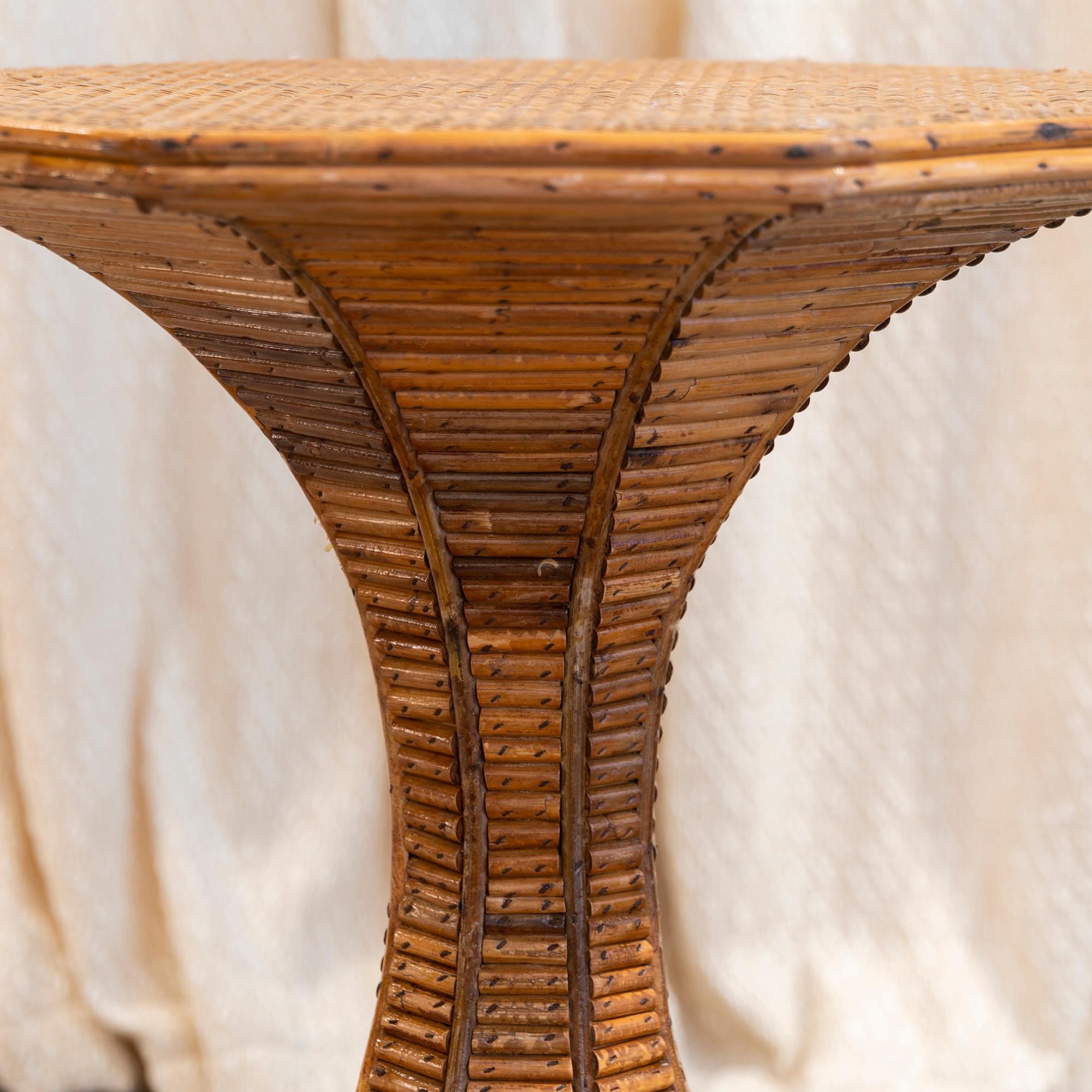 1970s Vivai del Sud Bamboo Center/Dining Table For Sale 6