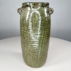 1970s Vivika & Otto Heino Studio Art Pottery Glazed Vase Ojai, Calif