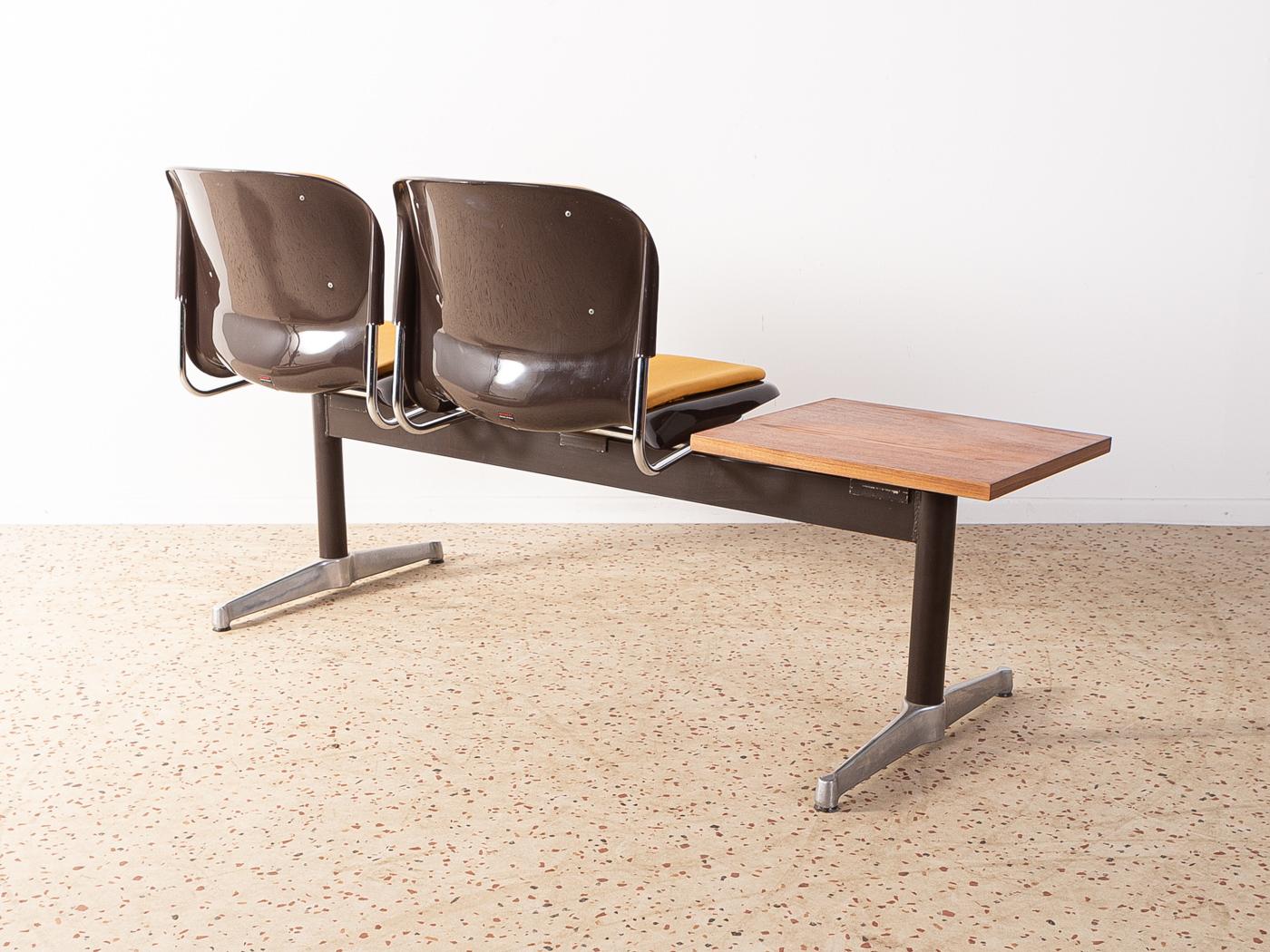 Late 20th Century 1970s Waiting Bench by Drabert For Sale