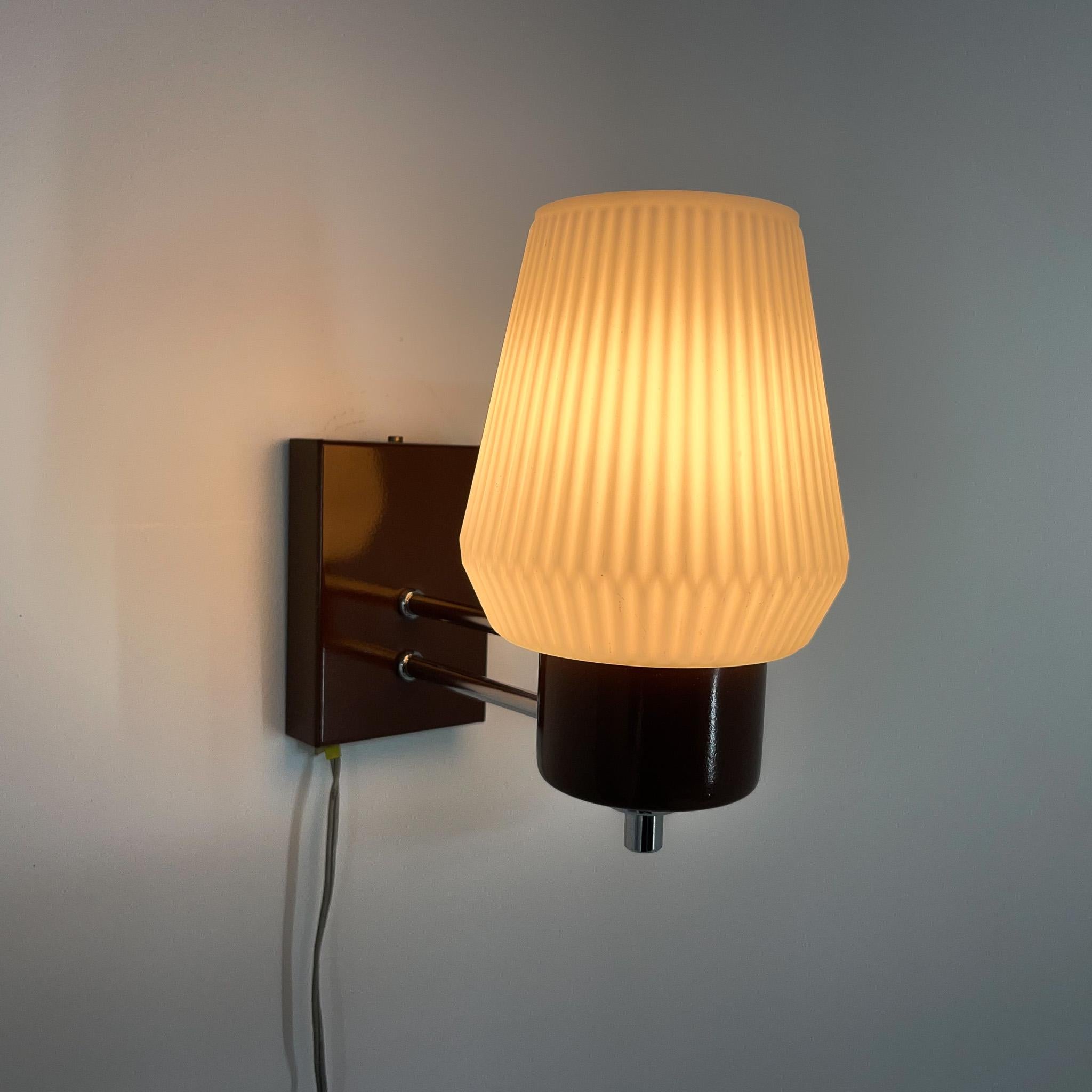 1970s Wall Lamp by Lidokov, Czechoslovakia For Sale 5
