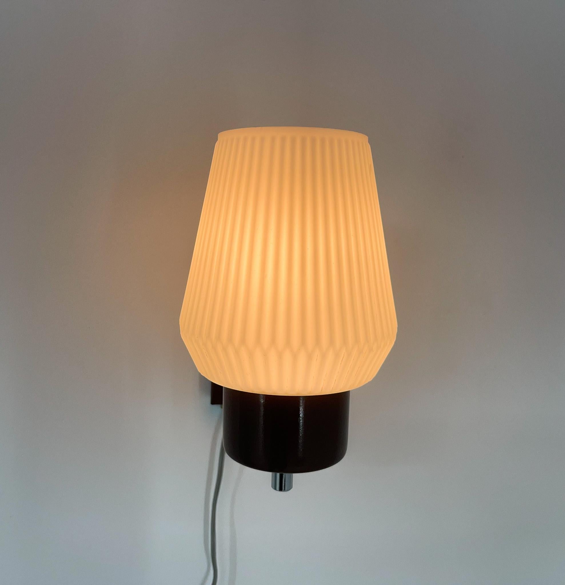 20th Century 1970s Wall Lamp by Lidokov, Czechoslovakia For Sale