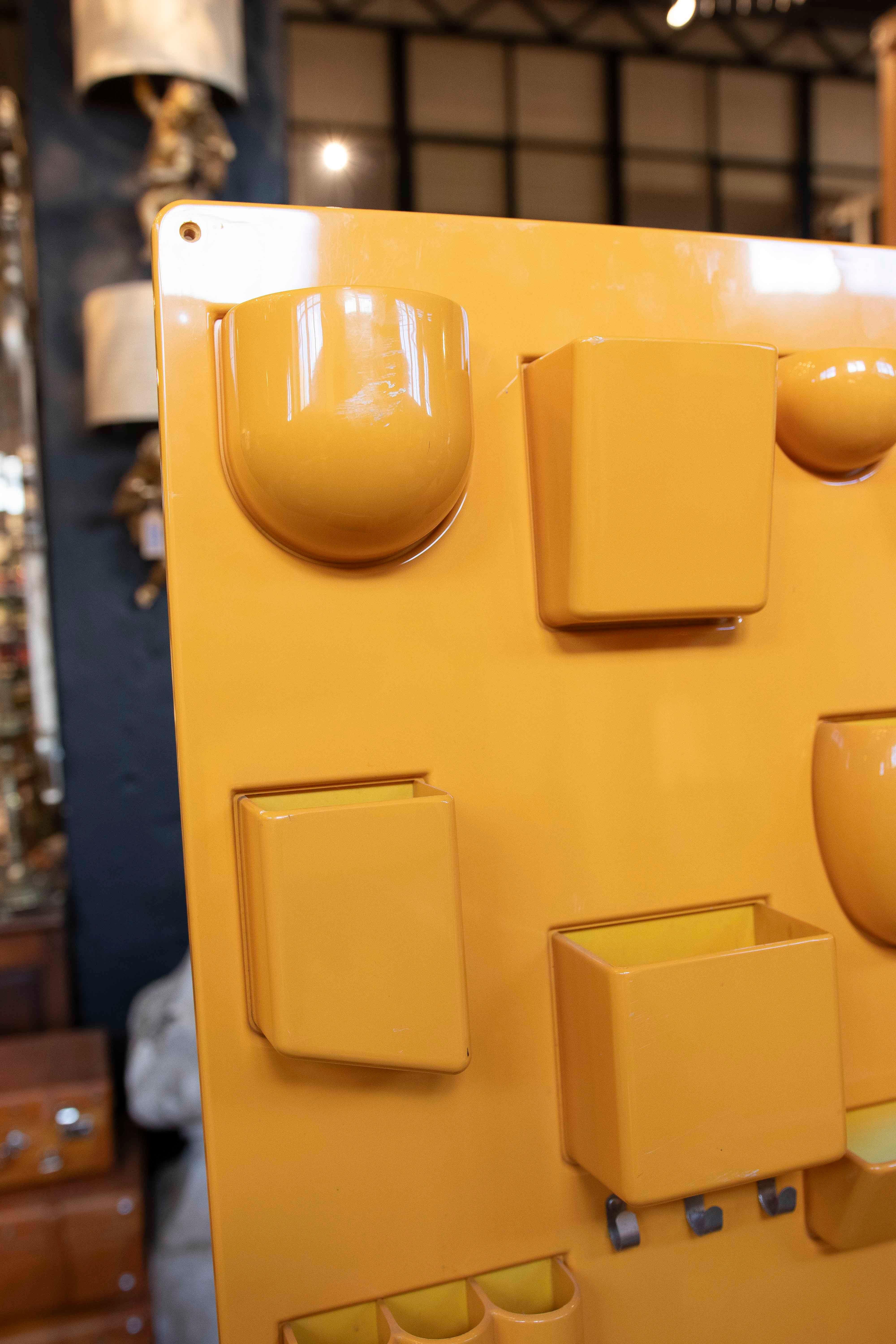 1970s Wall Organizer Utensils by Dorothee Becker for Ingo Maurer In Good Condition For Sale In Marbella, ES