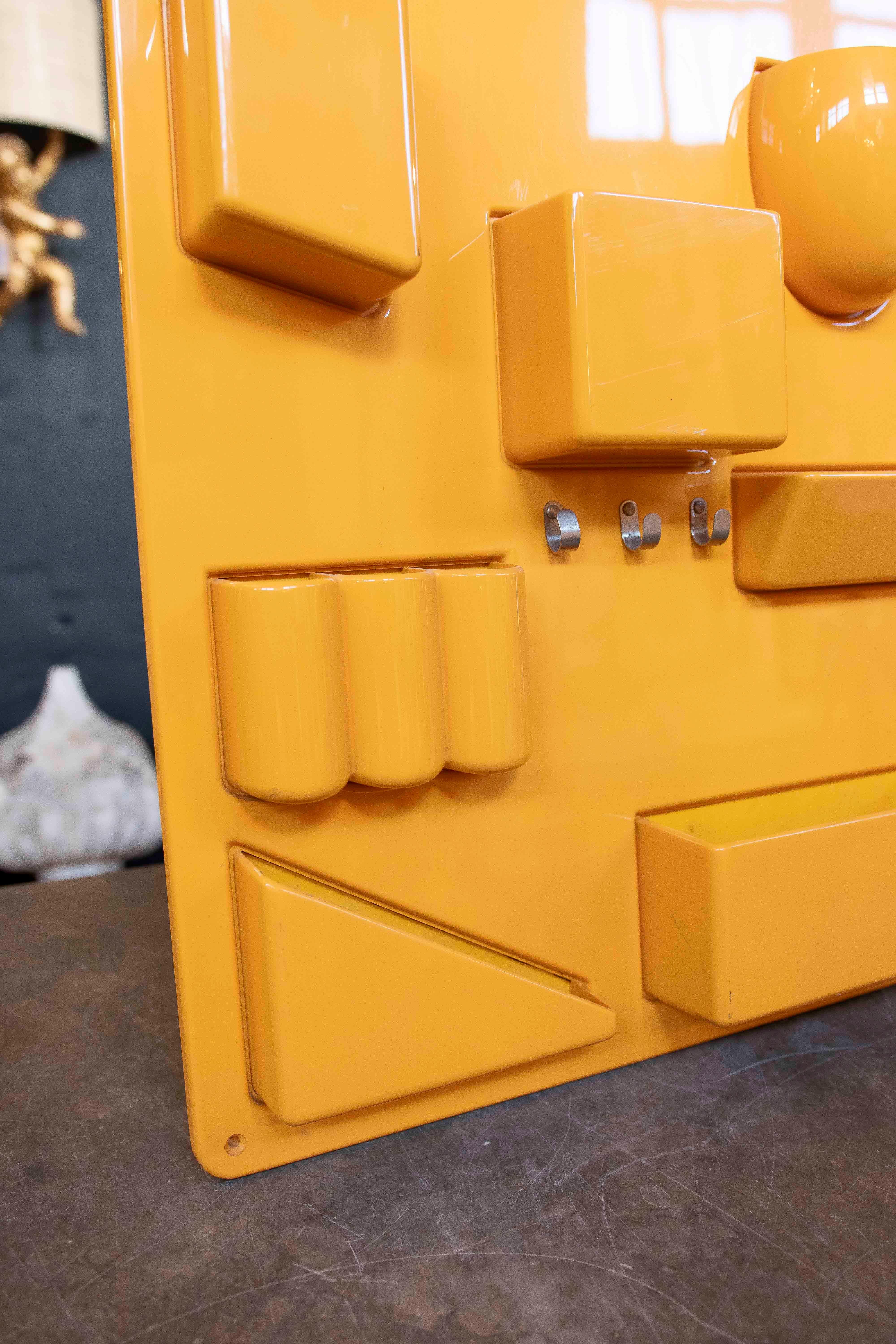 Plastic 1970s Wall Organizer Utensils by Dorothee Becker for Ingo Maurer For Sale