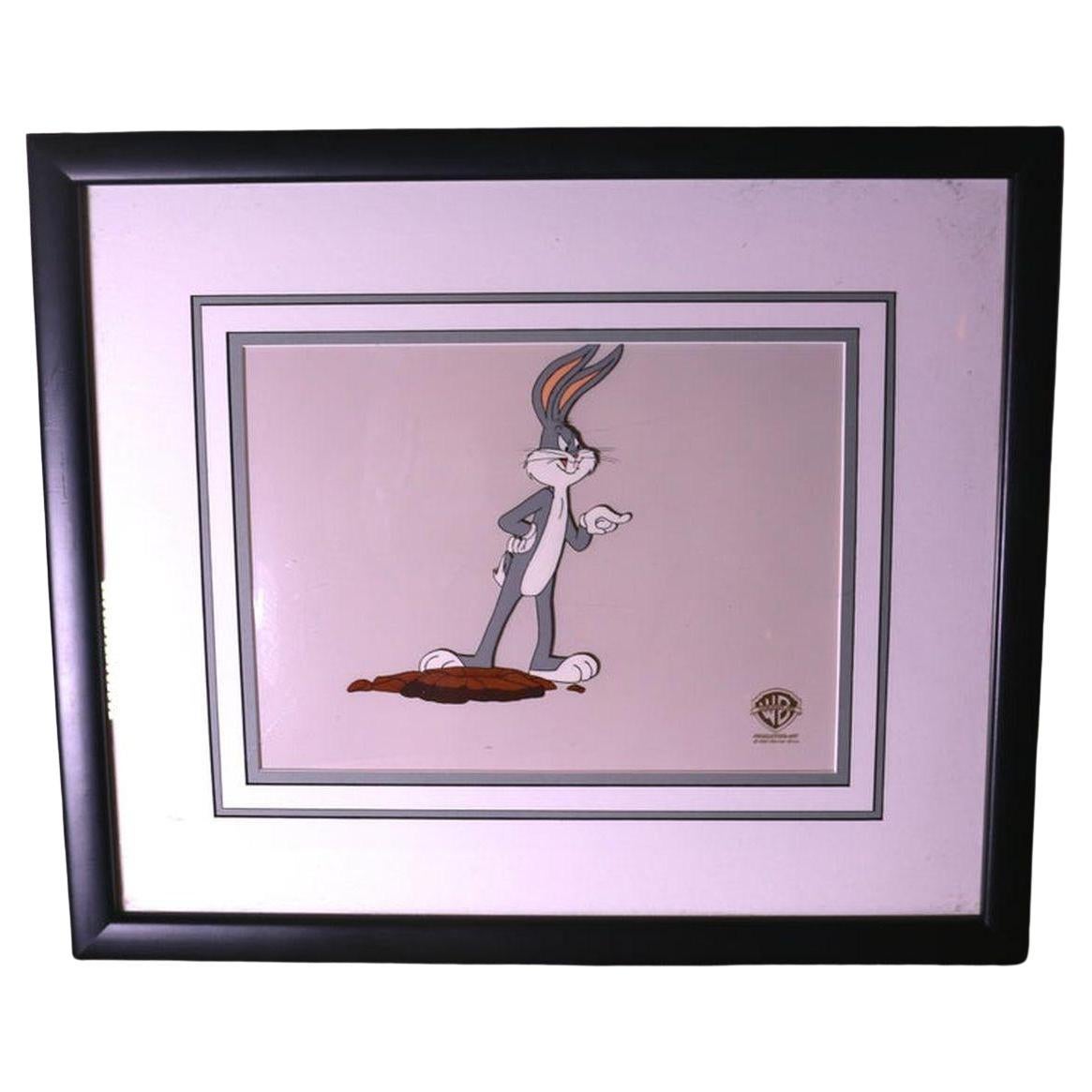 1970s Warner Brothers Single Cell Image of Bugs Bunny For Sale