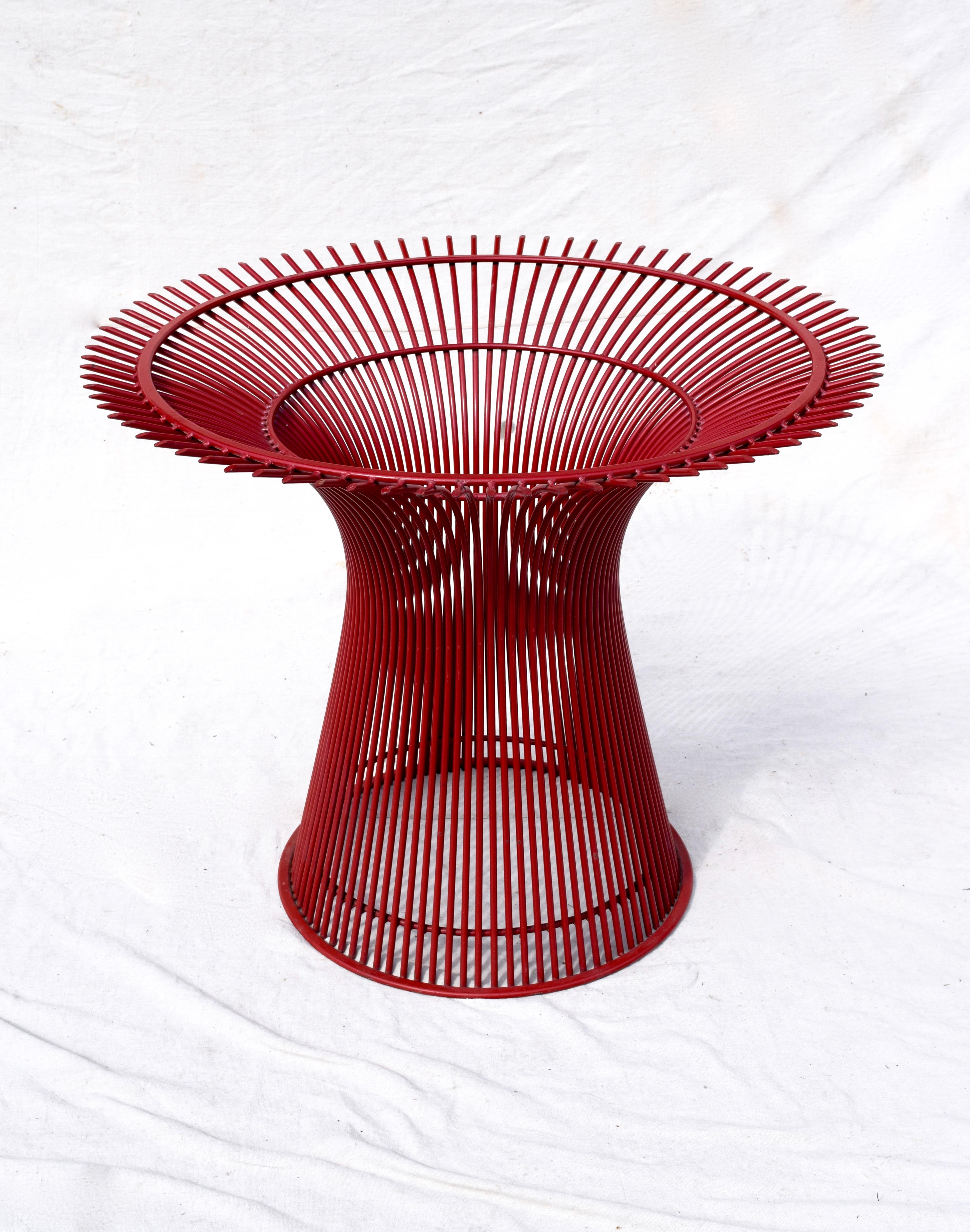 American Rare 1970s Warren Platner Dining Table by Knoll