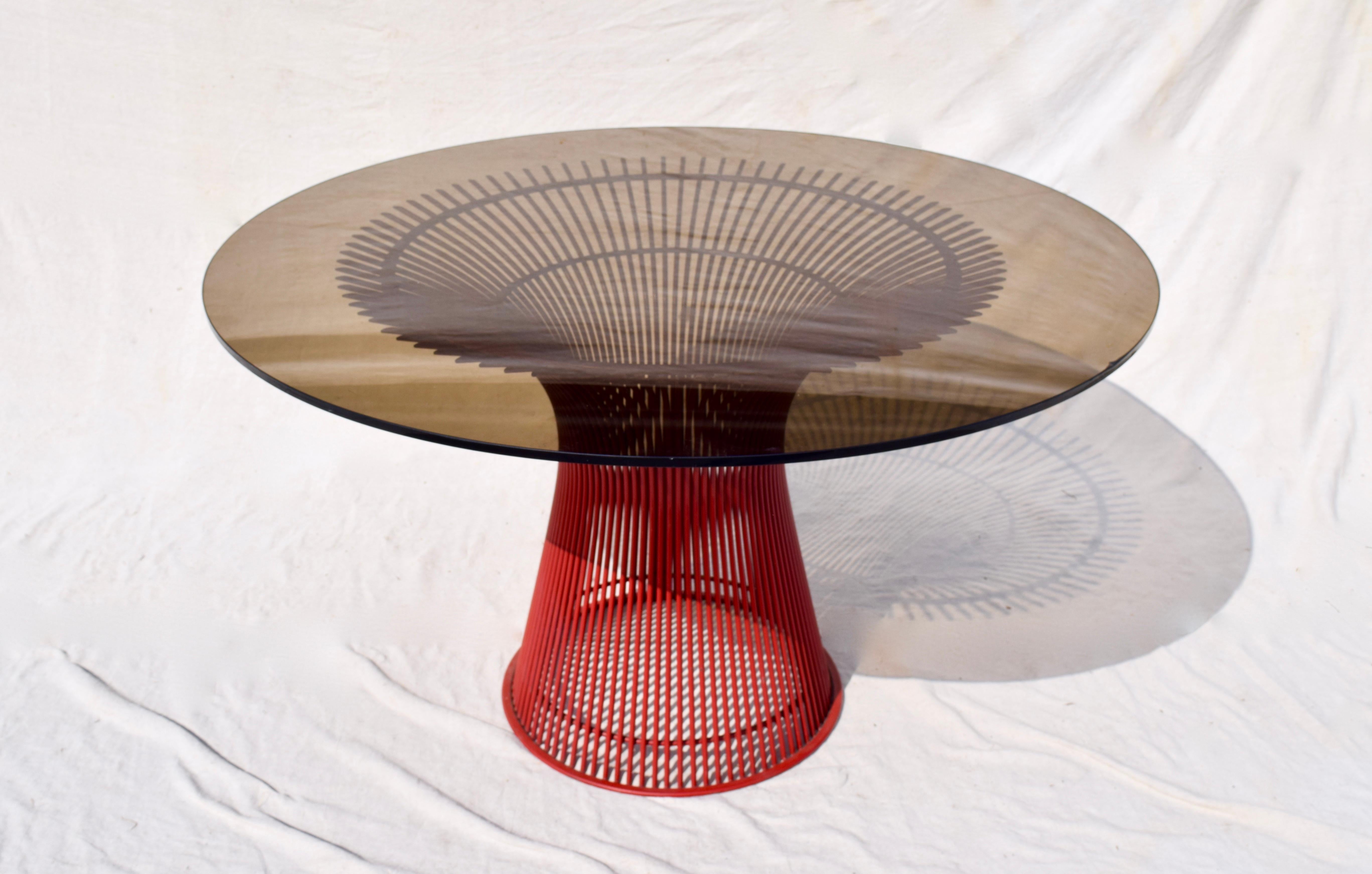 Rare 1970s Warren Platner Dining Table by Knoll In Good Condition In Southampton, NJ