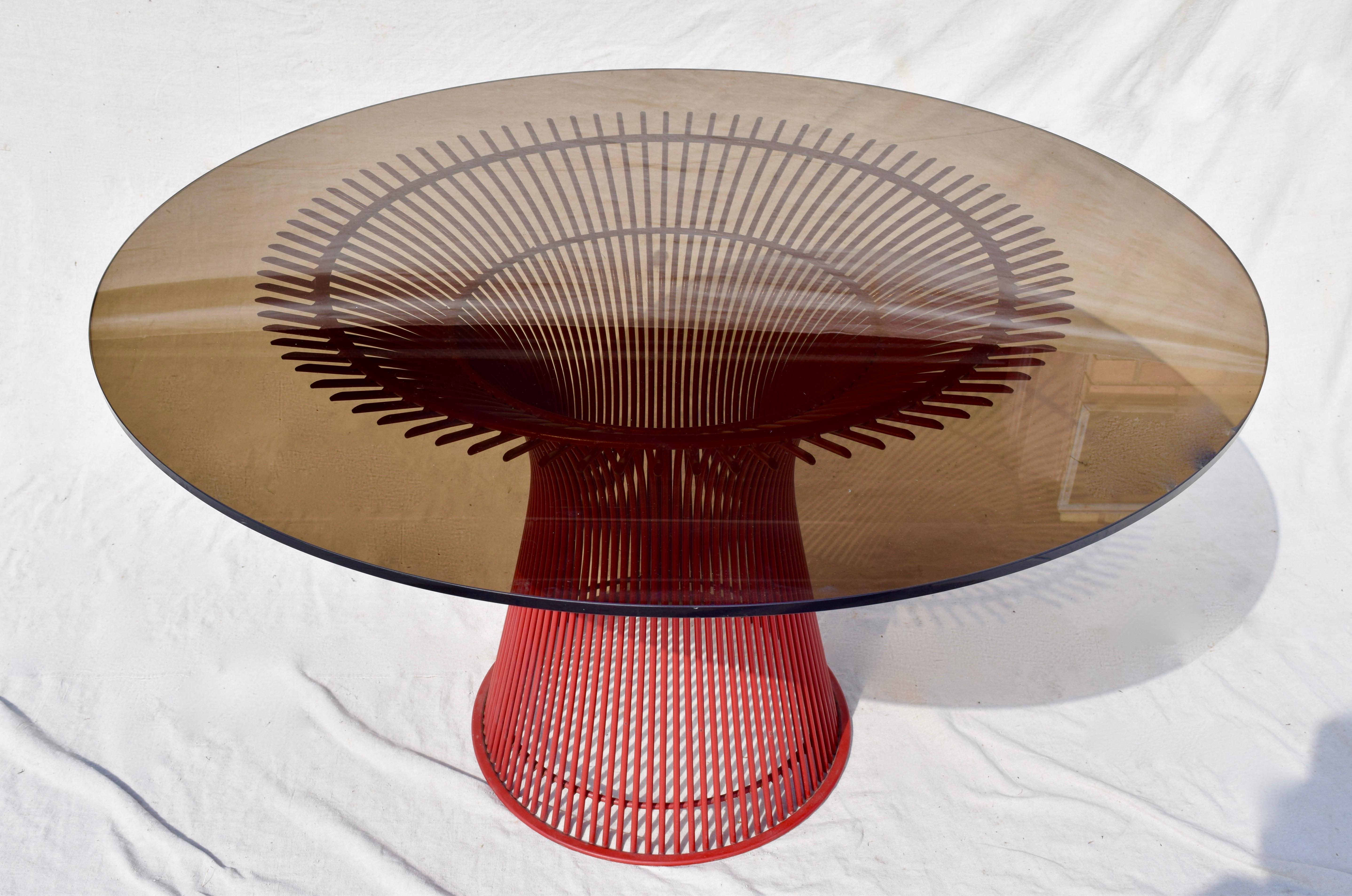 Late 20th Century Rare 1970s Warren Platner Dining Table by Knoll