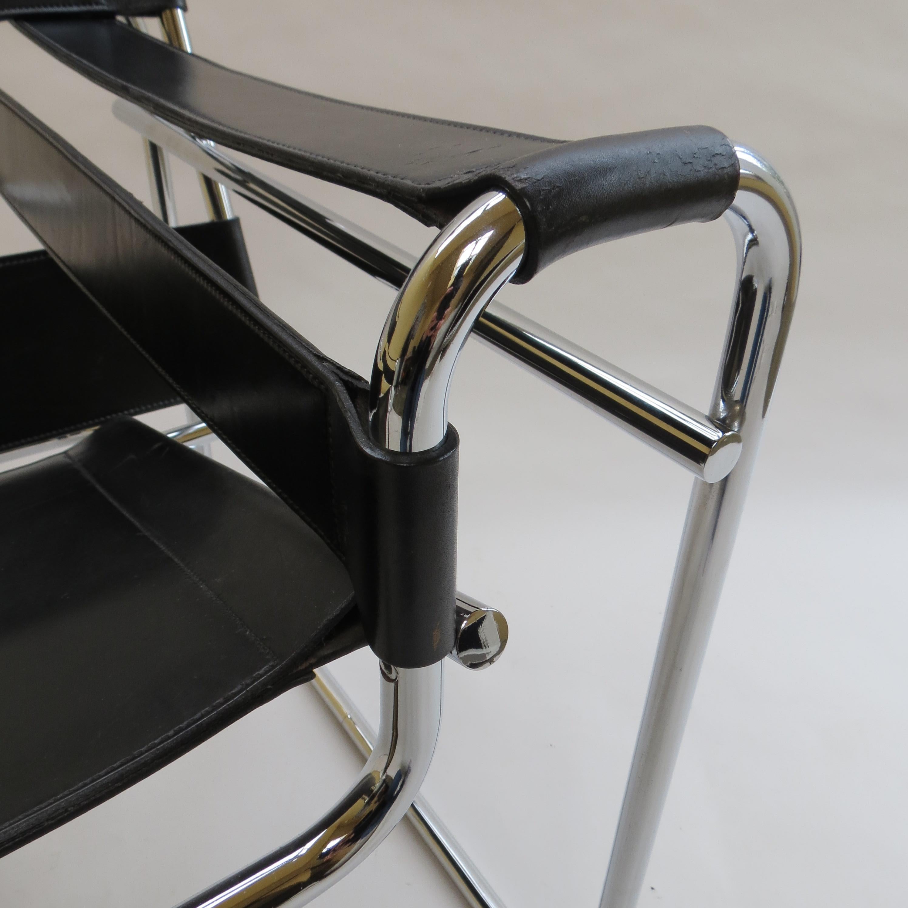 American 1970s Wassily B3 Chair by Marcel Breuer for Knoll