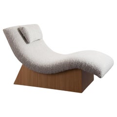 Chaise longue de los años 70 al estilo de Adrian Pearsall