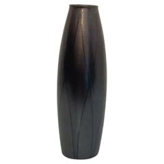 Vaso in ceramica a lustro della Germania occidentale del 1970, firmato