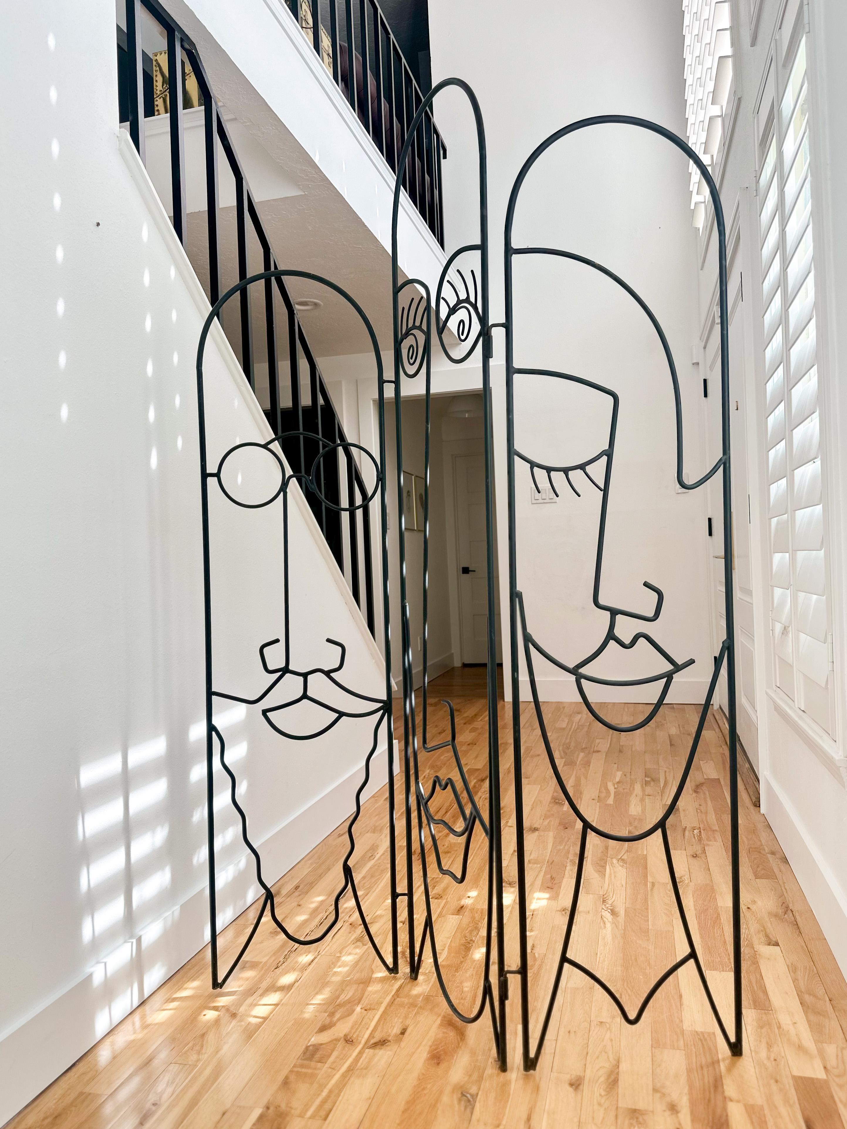 Skurriler skulpturaler Raumteiler aus den 1970er Jahren im Stil von John Risley im Angebot 4