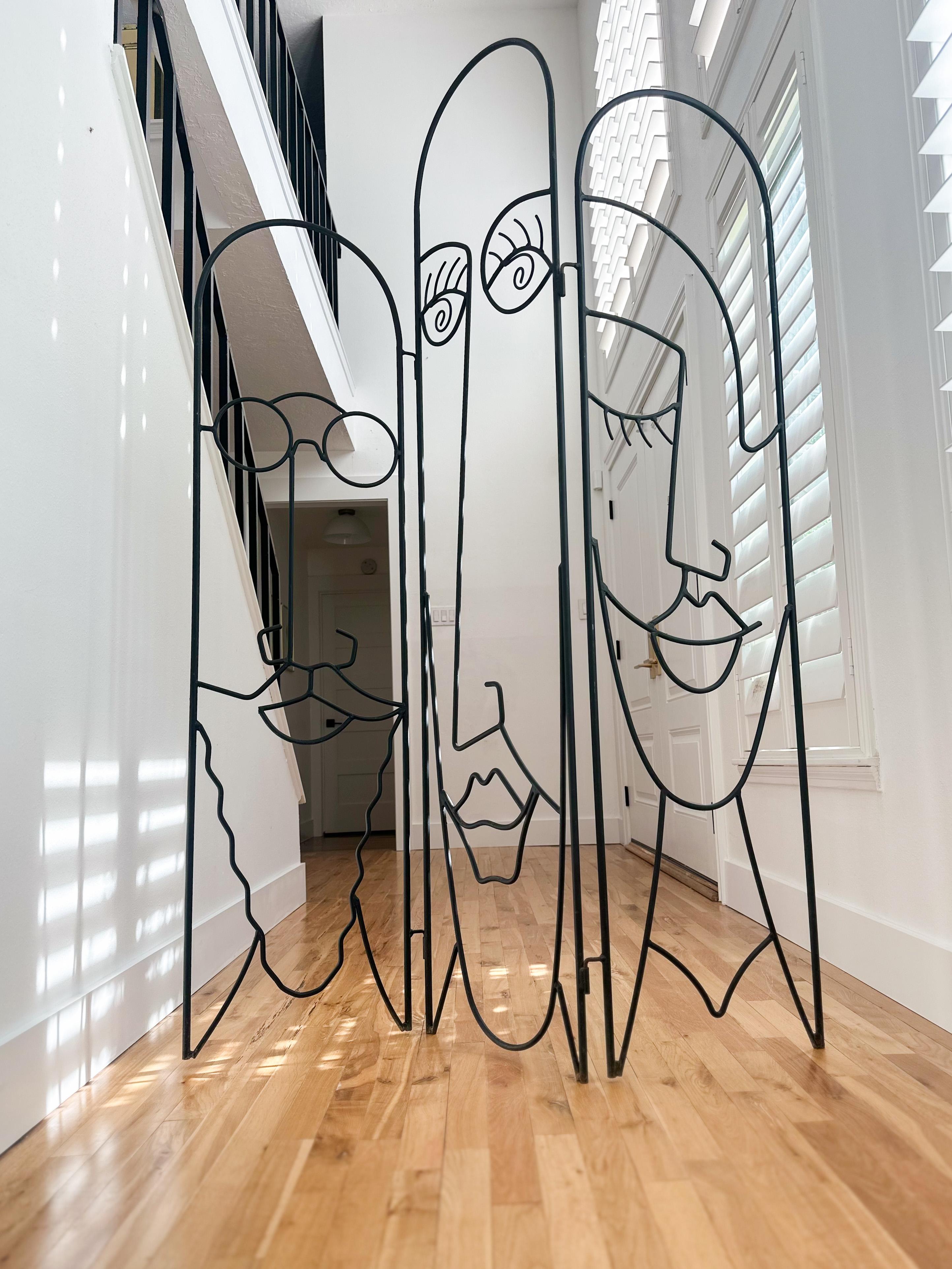 Skurriler skulpturaler Raumteiler aus den 1970er Jahren im Stil von John Risley im Angebot 3