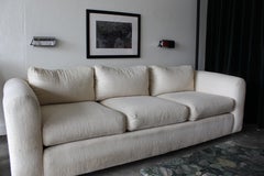 1970s White Selig of Monroe Sofa