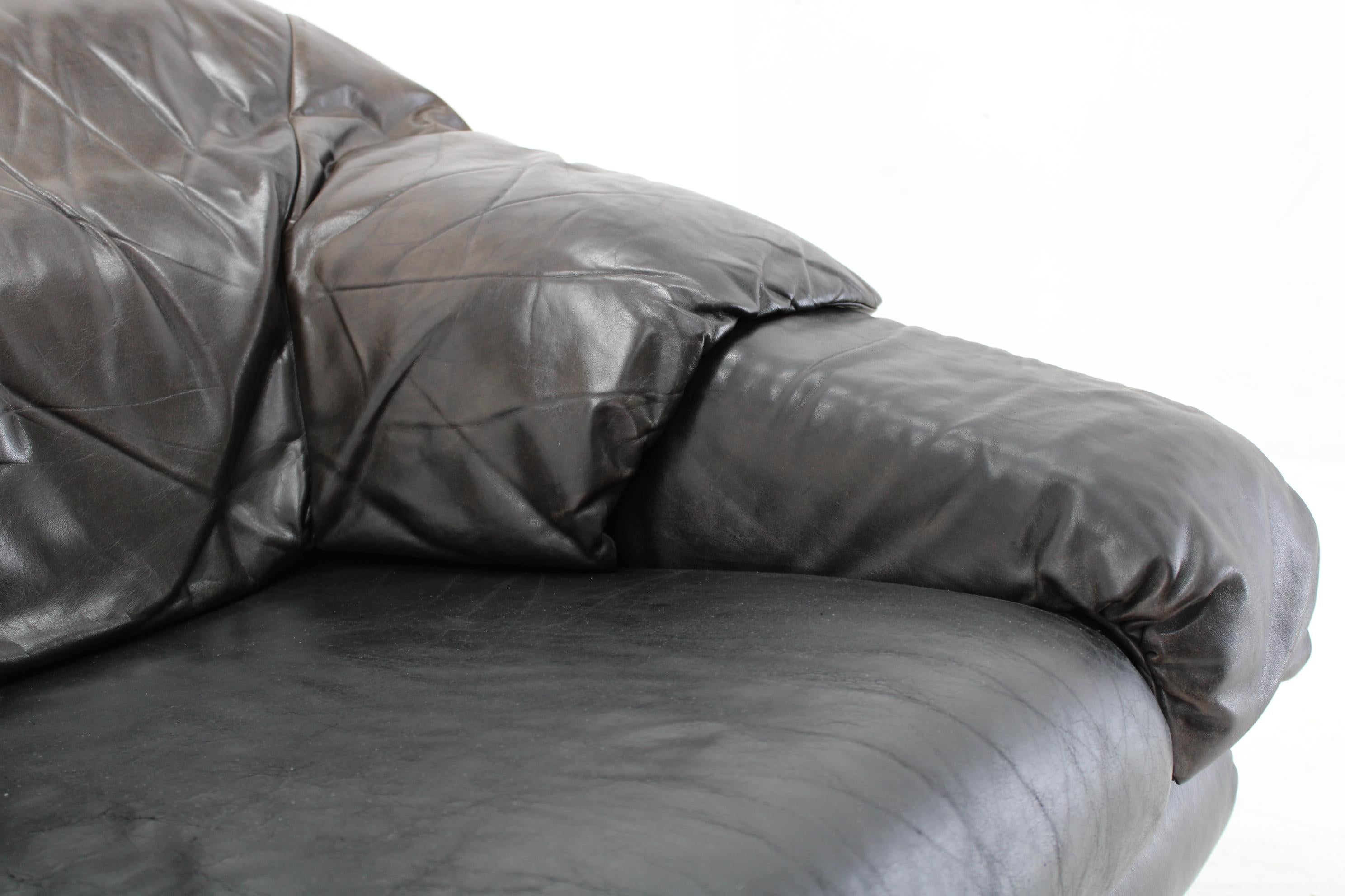 Sillón ajustable Wiener Werkstätte Brutalista Letaher de los años 70 en venta 5