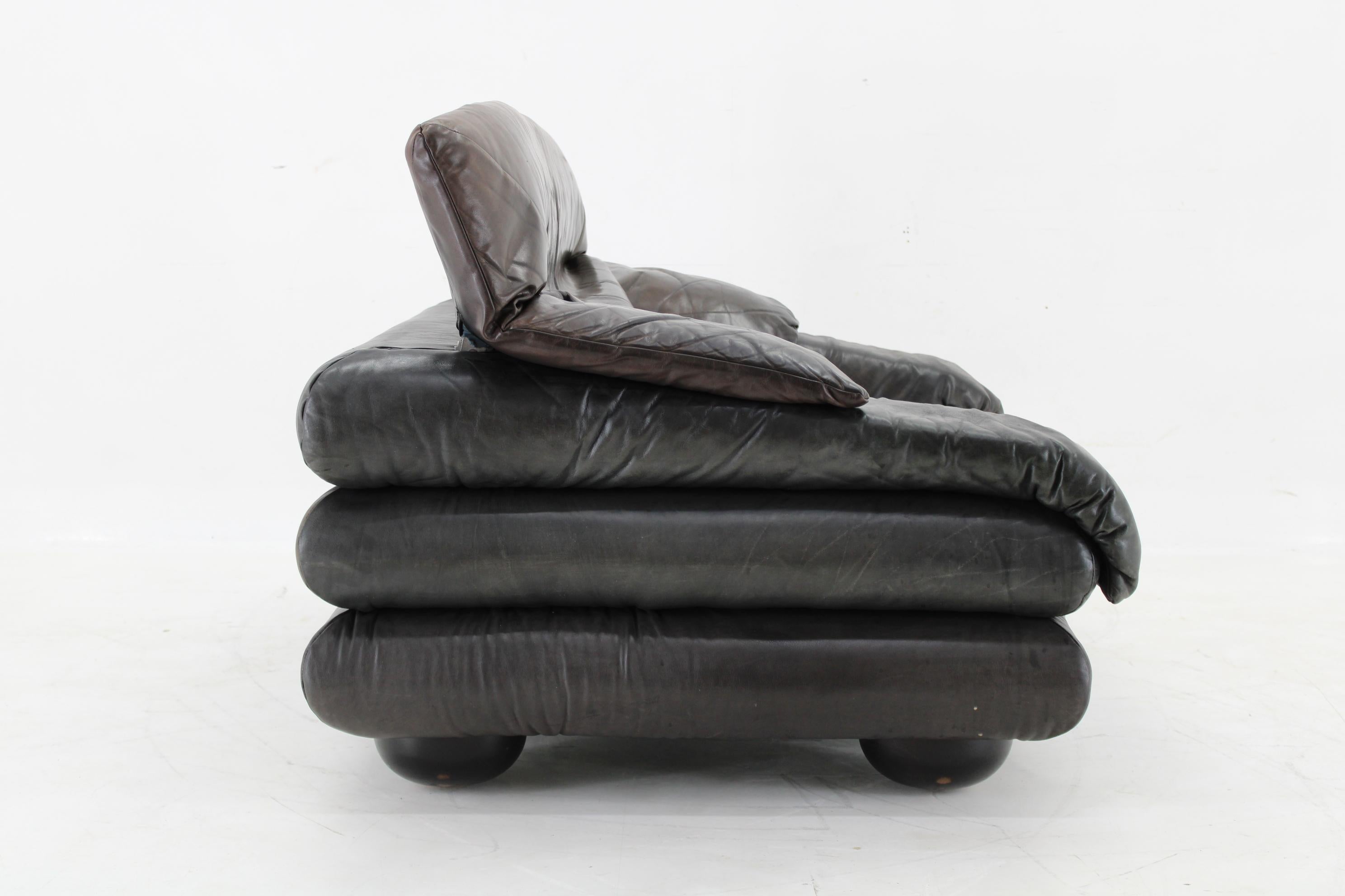 Sillón ajustable Wiener Werkstätte Brutalista Letaher de los años 70 en venta 1