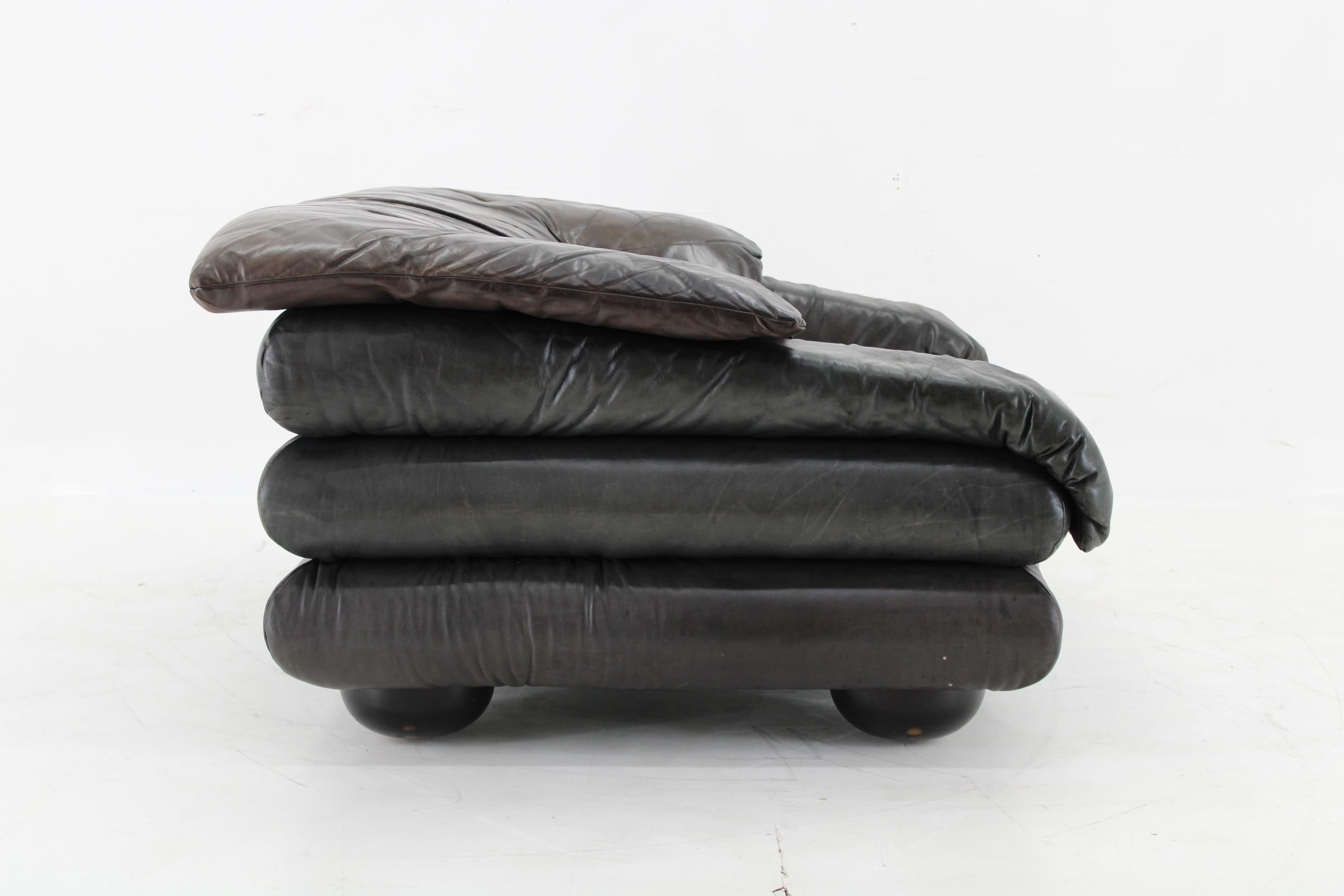 Sillón ajustable Wiener Werkstätte Brutalista Letaher de los años 70 en venta 2