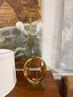 1970’s Willy Daro Brass Lamp