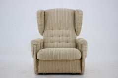1970s Wing Chair, Czechoslovakia
