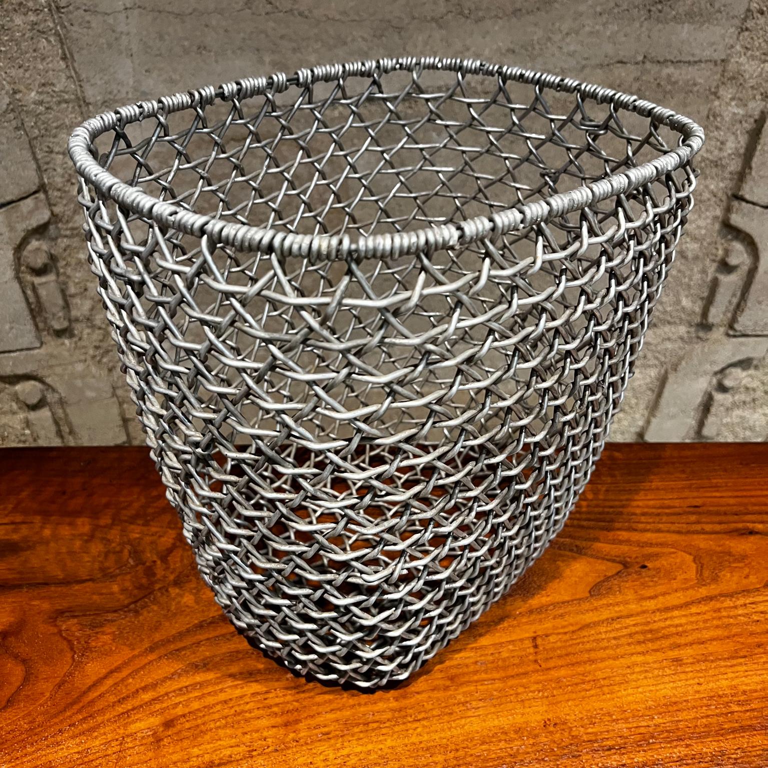 woven waste basket