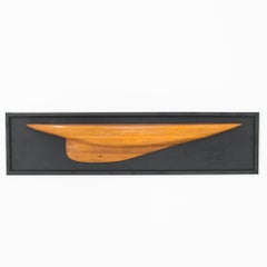 1970s Wooden Boat Form