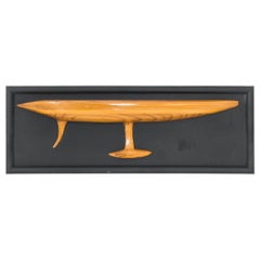 1970s Wooden Boat Form