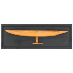 1970s Wooden Boat Form