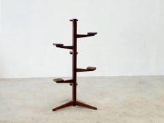 1970's wooden Italian etagere / sidetable