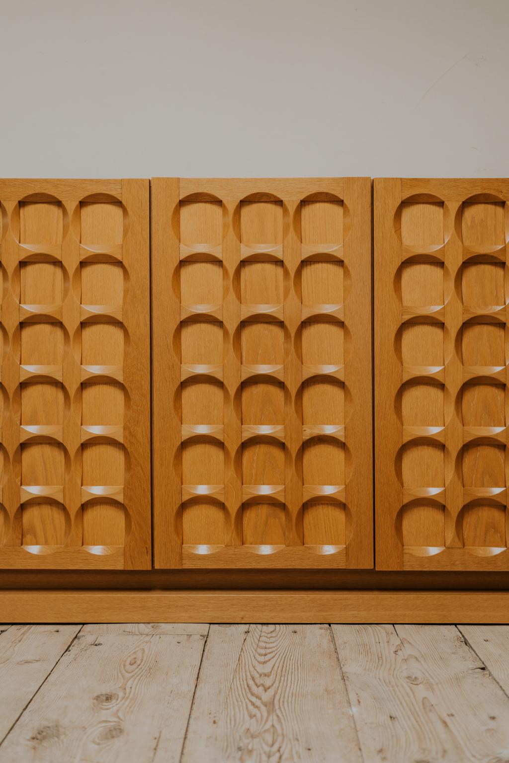 German 1970s Wooden Vintage Cabinet