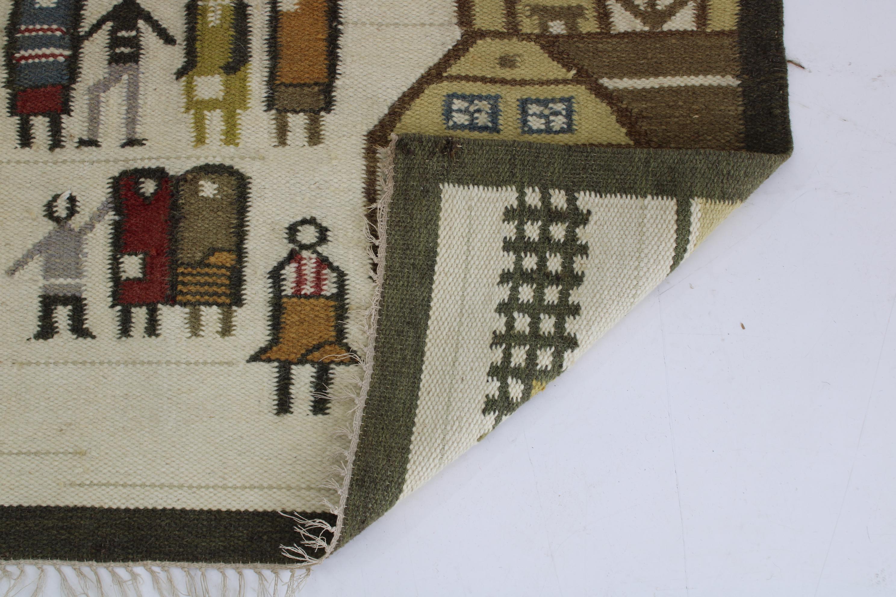 Polish 1970s Wool Tapestry, Poland For Sale