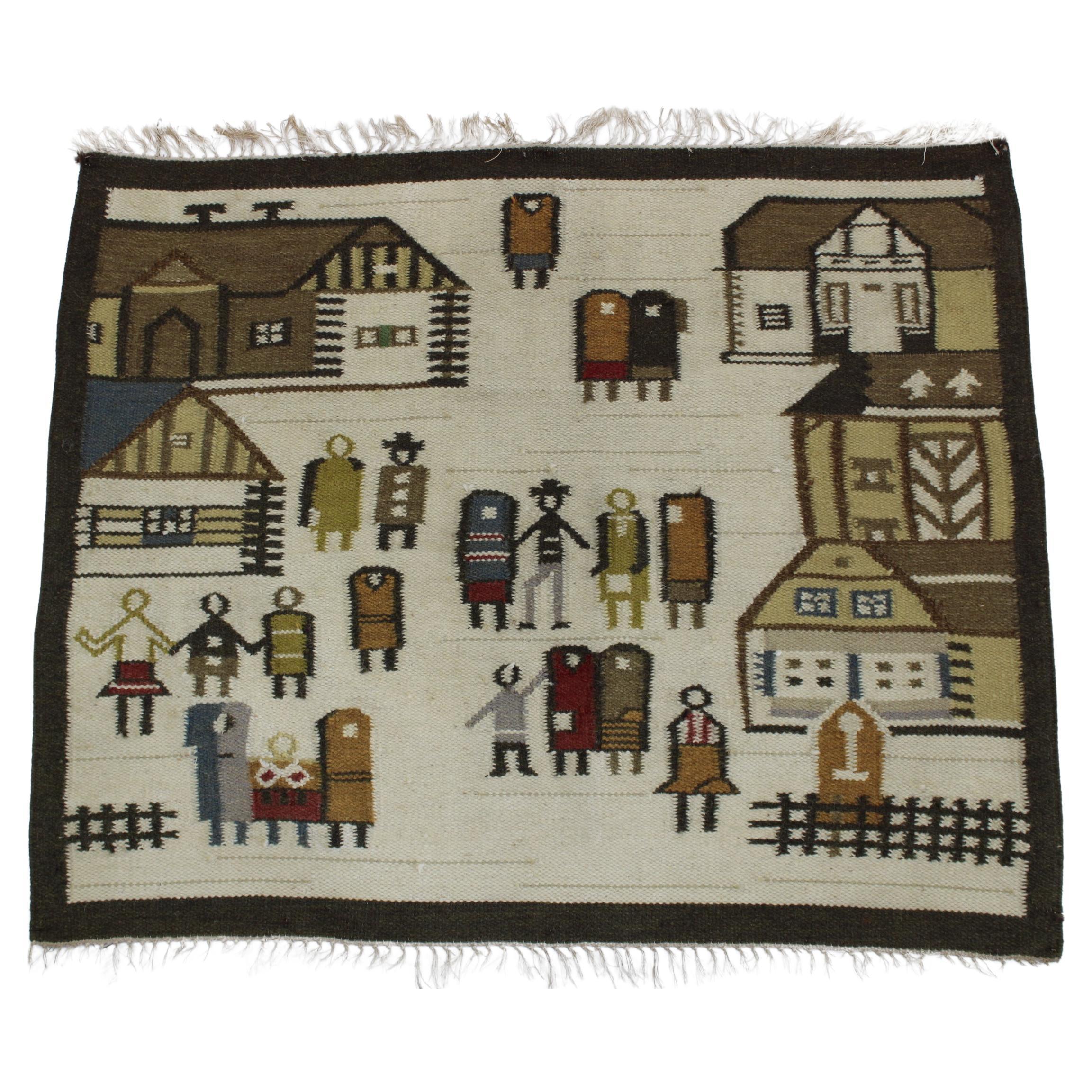 1970s Wool Tapestry, Poland